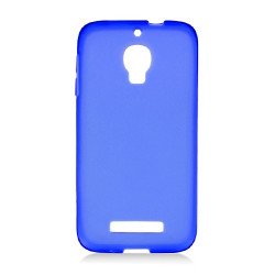 Alcatel One Touch Fierce 7024W TPU Gel Case (Blue)